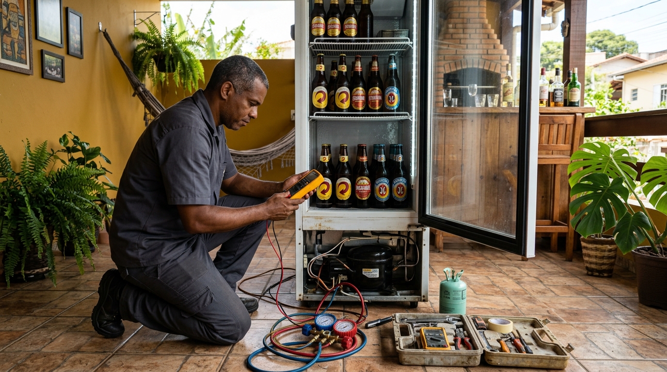 Conserto de Cervejeira em Mogi das Cruzes-SP